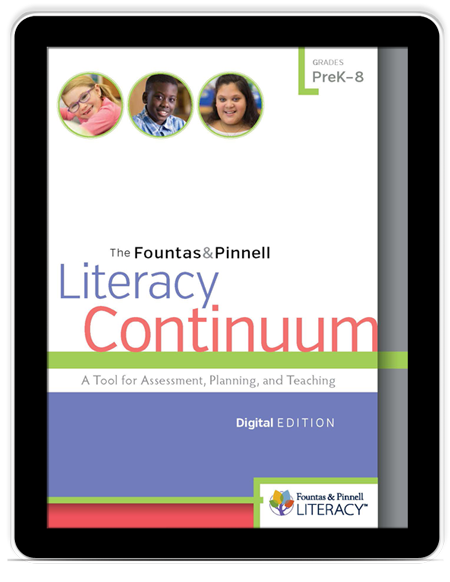 Literacy Continuum, Digital Edition Expanded Edition book