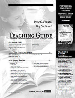 Teaching for Comprehending and Fluency PD Program Study Guide